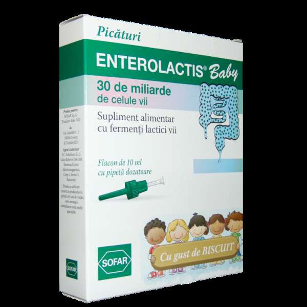 Enterolactis Baby, 10ml, Sofar