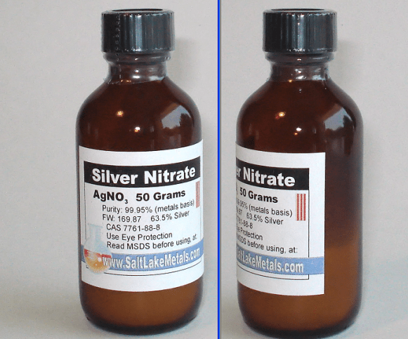metal Silently Mantle Nitrat de Argint – YMed